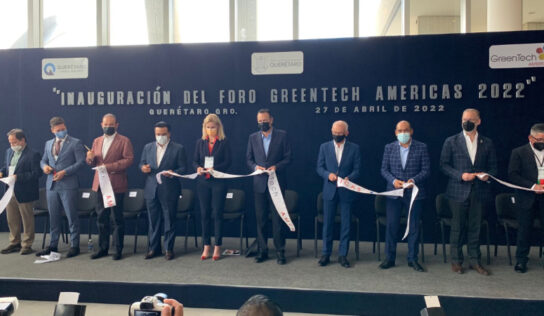 Arranca el “GreenTech Américas 2022” en Querétaro; participan 170 expositores