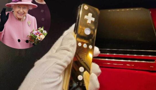 Subastan Wii de oro; era regalo para la Reina Isabel II