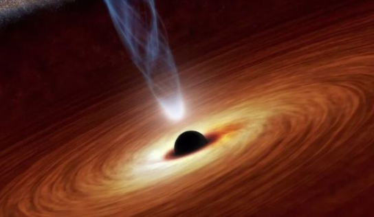 Astrónomos descubren un agujero negro de crecimiento imbatible