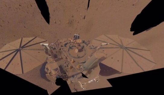 Una tormenta de polvo desafía a la misión InSight en Marte
