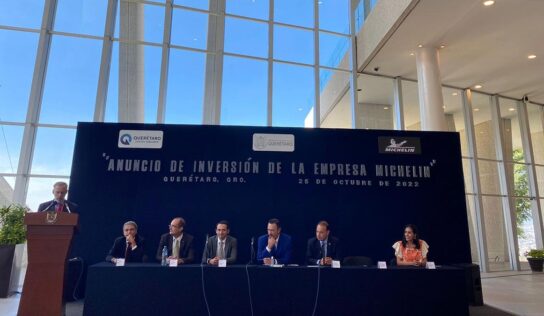 Michelin invertirá 150 mdp para nueva planta en Querétaro, anuncia Kuri