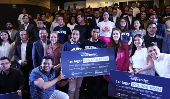 Apoyará SEJUVE a más de 30 emprendedores con bolsa de 1.2 millones de pesos