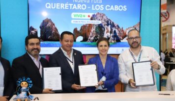 Anuncian nueva ruta de vuelo Querétaro–Los Cabos en el AIQ