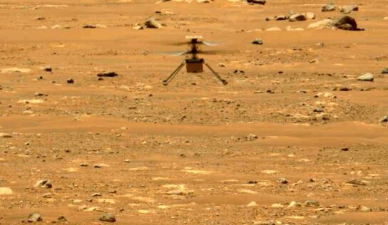 Pequeño helicóptero de la NASA en Marte ha hecho su último vuelo