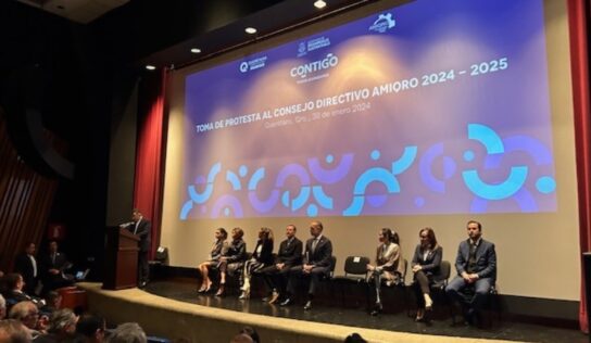 Cuauhtémoc Acevedo toma protesta al Consejo Directivo 2024-2025 de la AMIQRO