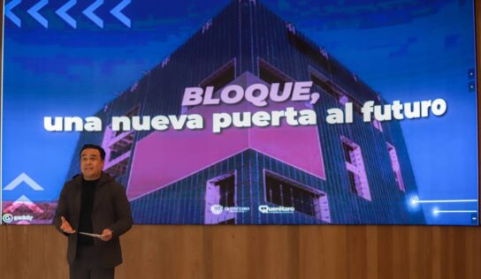 Presenta Luis Nava el Centro de Innovación y Tecnología Creativa “BLOQUE”.